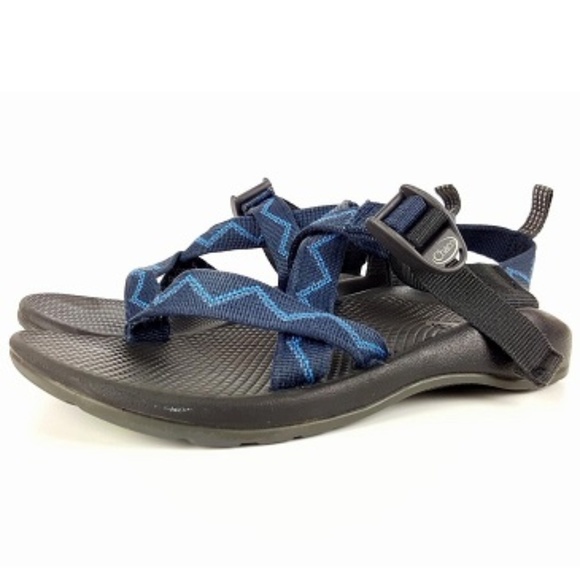 Chaco Shoes - Chaco Z1 Women's Sandals Size 6.5 Blue Geometric